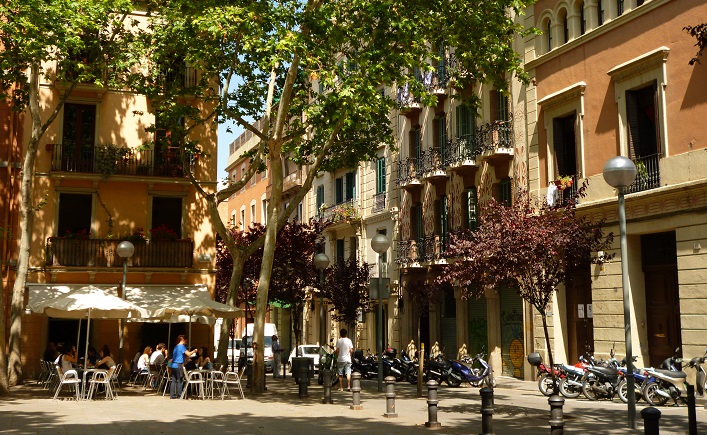 Barcelona wijken Gracia